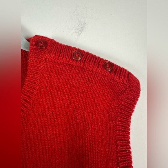 Vintage Lady Clansman Scottie Shetland Wool Vest Size Large - Picture 2 of 9